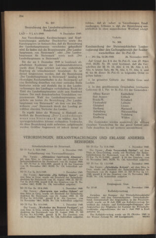 Verordnungsblatt der steiermärkischen Landesregierung 19491216 Seite: 2