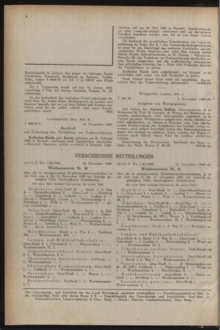 Verordnungsblatt der steiermärkischen Landesregierung 19500105 Seite: 4