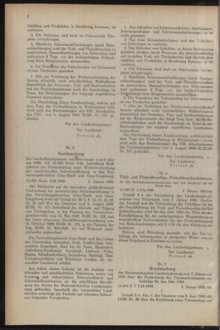 Verordnungsblatt der steiermärkischen Landesregierung 19500113 Seite: 2