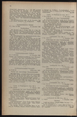 Verordnungsblatt der steiermärkischen Landesregierung 19500113 Seite: 6