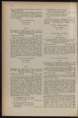 Verordnungsblatt der steiermärkischen Landesregierung 19500127 Seite: 2