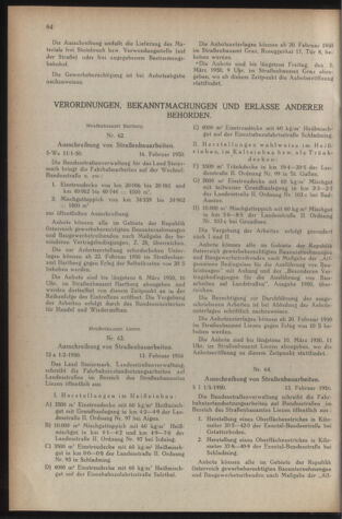 Verordnungsblatt der steiermärkischen Landesregierung 19500224 Seite: 4