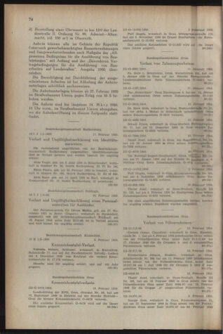 Verordnungsblatt der steiermärkischen Landesregierung 19500303 Seite: 6