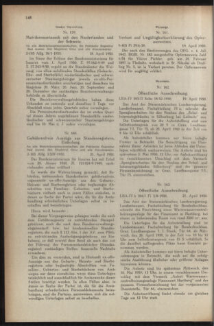 Verordnungsblatt der steiermärkischen Landesregierung 19500428 Seite: 4