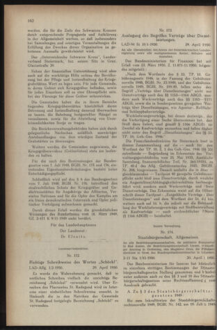 Verordnungsblatt der steiermärkischen Landesregierung 19500512 Seite: 2