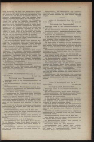 Verordnungsblatt der steiermärkischen Landesregierung 19500519 Seite: 5