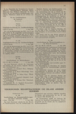 Verordnungsblatt der steiermärkischen Landesregierung 19500616 Seite: 7