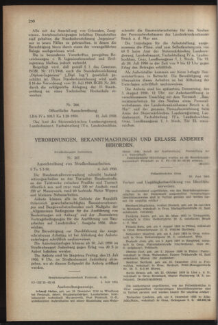 Verordnungsblatt der steiermärkischen Landesregierung 19500714 Seite: 6