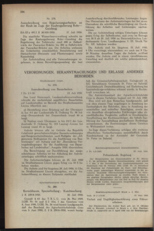 Verordnungsblatt der steiermärkischen Landesregierung 19500721 Seite: 4