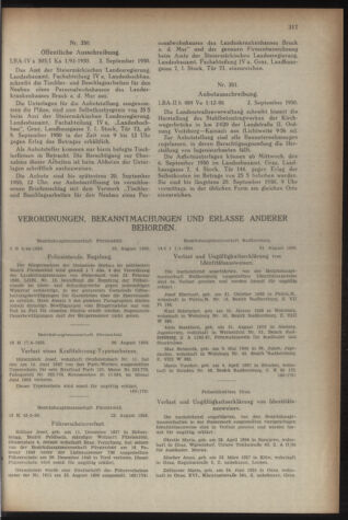 Verordnungsblatt der steiermärkischen Landesregierung 19500908 Seite: 5