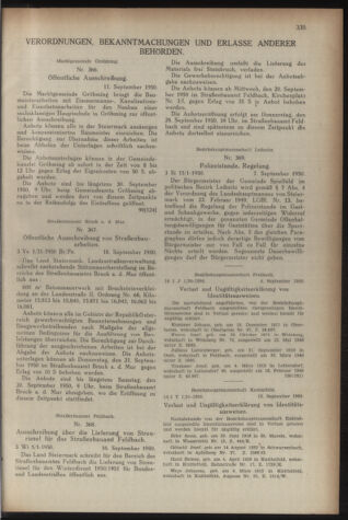 Verordnungsblatt der steiermärkischen Landesregierung 19500922 Seite: 3