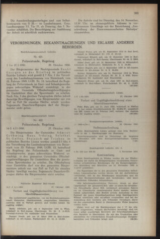 Verordnungsblatt der steiermärkischen Landesregierung 19501110 Seite: 5