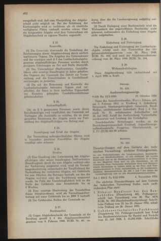 Verordnungsblatt der steiermärkischen Landesregierung 19501117 Seite: 6