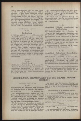 Verordnungsblatt der steiermärkischen Landesregierung 19501215 Seite: 2