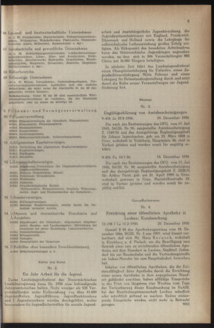 Verordnungsblatt der steiermärkischen Landesregierung 19510105 Seite: 5