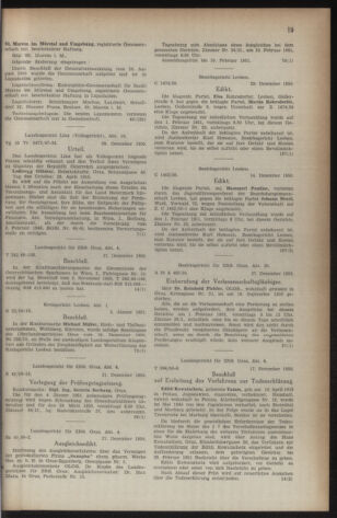 Verordnungsblatt der steiermärkischen Landesregierung 19510112 Seite: 11