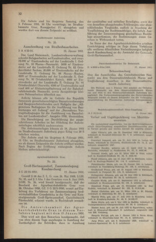 Verordnungsblatt der steiermärkischen Landesregierung 19510126 Seite: 4