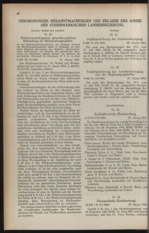 Verordnungsblatt der steiermärkischen Landesregierung 19510209 Seite: 2