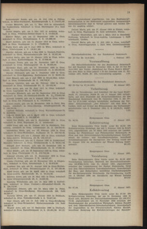 Verordnungsblatt der steiermärkischen Landesregierung 19510209 Seite: 7