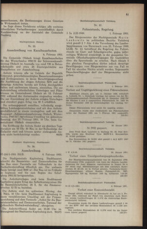 Verordnungsblatt der steiermärkischen Landesregierung 19510216 Seite: 5