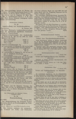 Verordnungsblatt der steiermärkischen Landesregierung 19510223 Seite: 5