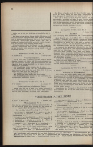 Verordnungsblatt der steiermärkischen Landesregierung 19510223 Seite: 8