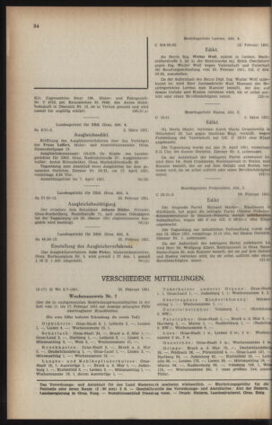 Verordnungsblatt der steiermärkischen Landesregierung 19510309 Seite: 4