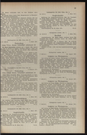 Verordnungsblatt der steiermärkischen Landesregierung 19510316 Seite: 11