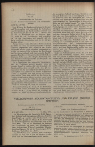 Verordnungsblatt der steiermärkischen Landesregierung 19510406 Seite: 2