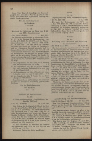 Verordnungsblatt der steiermärkischen Landesregierung 19510420 Seite: 2