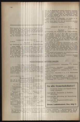 Verordnungsblatt der steiermärkischen Landesregierung 19510427 Seite: 12