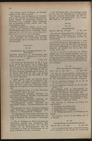 Verordnungsblatt der steiermärkischen Landesregierung 19510518 Seite: 2