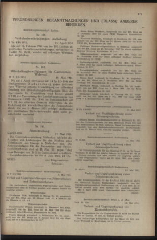 Verordnungsblatt der steiermärkischen Landesregierung 19510525 Seite: 3