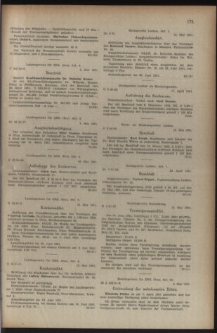 Verordnungsblatt der steiermärkischen Landesregierung 19510525 Seite: 7