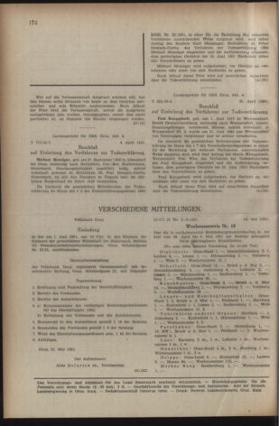 Verordnungsblatt der steiermärkischen Landesregierung 19510525 Seite: 8