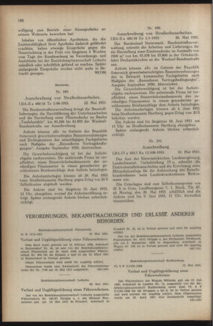 Verordnungsblatt der steiermärkischen Landesregierung 19510601 Seite: 4