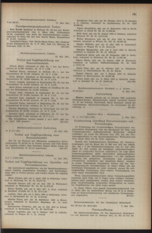 Verordnungsblatt der steiermärkischen Landesregierung 19510601 Seite: 5