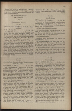 Verordnungsblatt der steiermärkischen Landesregierung 19510608 Seite: 3