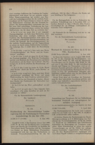 Verordnungsblatt der steiermärkischen Landesregierung 19510622 Seite: 2