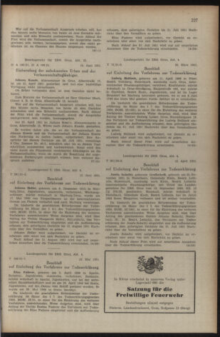 Verordnungsblatt der steiermärkischen Landesregierung 19510629 Seite: 11