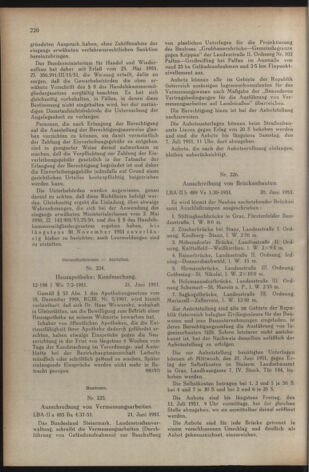 Verordnungsblatt der steiermärkischen Landesregierung 19510629 Seite: 4