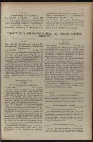 Verordnungsblatt der steiermärkischen Landesregierung 19510629 Seite: 5