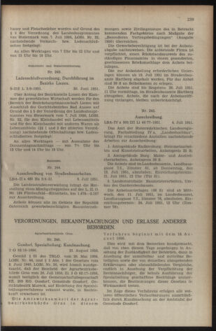 Verordnungsblatt der steiermärkischen Landesregierung 19510713 Seite: 3