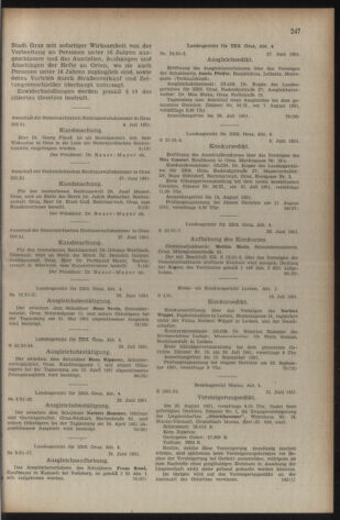 Verordnungsblatt der steiermärkischen Landesregierung 19510720 Seite: 7