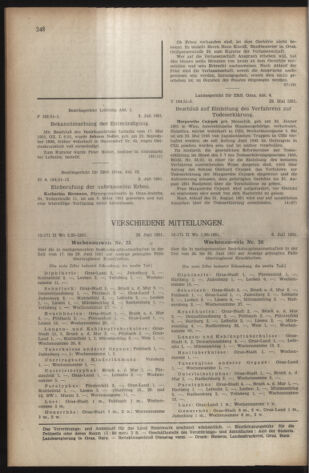 Verordnungsblatt der steiermärkischen Landesregierung 19510720 Seite: 8