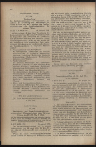 Verordnungsblatt der steiermärkischen Landesregierung 19510824 Seite: 2