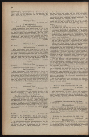 Verordnungsblatt der steiermärkischen Landesregierung 19520111 Seite: 6