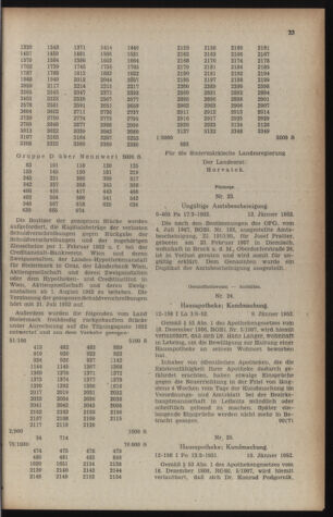 Verordnungsblatt der steiermärkischen Landesregierung 19520125 Seite: 3