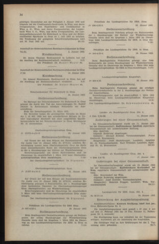 Verordnungsblatt der steiermärkischen Landesregierung 19520201 Seite: 6