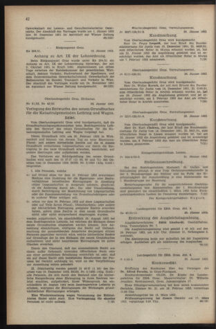 Verordnungsblatt der steiermärkischen Landesregierung 19520208 Seite: 6